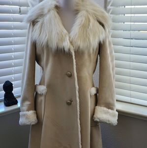 Guess Layne Faux-Suede Coat